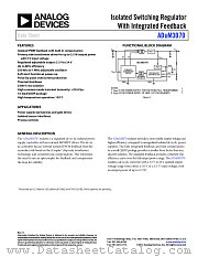 ADUM3070 datasheet pdf Analog Devices
