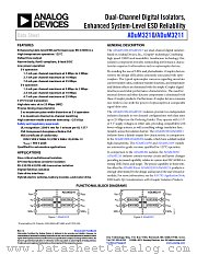 ADUM3211 datasheet pdf Analog Devices