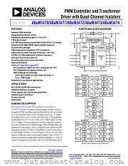 ADUM3474 datasheet pdf Analog Devices
