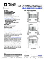 ADUM3481 datasheet pdf Analog Devices