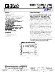 ADUM7223 datasheet pdf Analog Devices