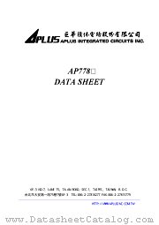 AP778 datasheet pdf Aplus Integrated Circuits