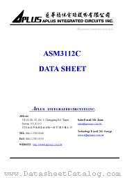 ASM3112C-1 datasheet pdf Aplus Integrated Circuits