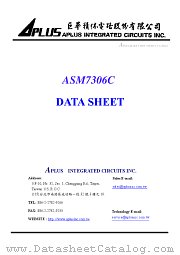 ASM7306C-1 datasheet pdf Aplus Integrated Circuits