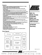 AT76C505 datasheet pdf Atmel