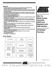 AT76C505A datasheet pdf Atmel