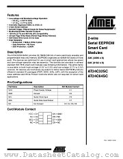 AT24C64SC datasheet pdf Atmel