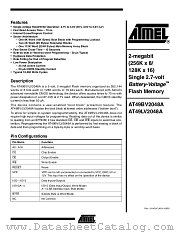 AT49LV2048A datasheet pdf Atmel