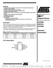 ATFS05 datasheet pdf Atmel
