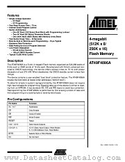 AT49F4096A datasheet pdf Atmel