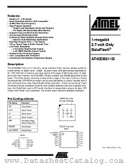 AT45DB011B datasheet pdf Atmel
