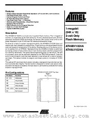 AT49LV1024A datasheet pdf Atmel
