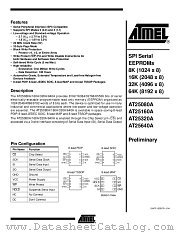 AT25320A datasheet pdf Atmel