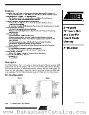 AT49LH002 datasheet pdf Atmel