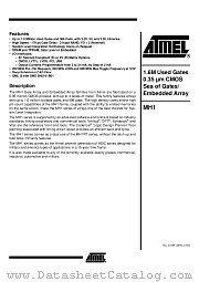 MH1 datasheet pdf Atmel