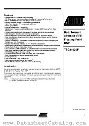 TSC21020F datasheet pdf Atmel