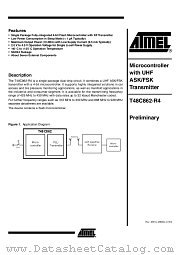 T48C862-R4 datasheet pdf Atmel