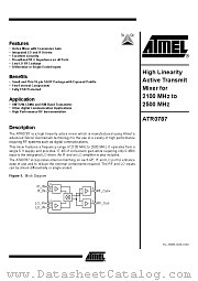 ATR0787 datasheet pdf Atmel