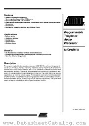 U4091BM-N datasheet pdf Atmel