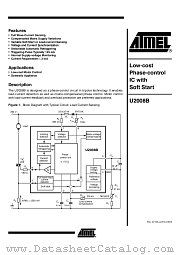 U2008B datasheet pdf Atmel
