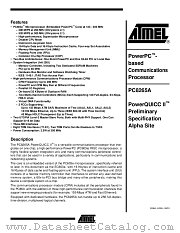 PC8265A datasheet pdf Atmel