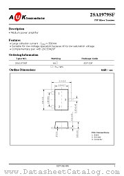 2SA1979SF datasheet pdf AUK Corp