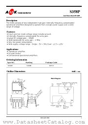 S358P datasheet pdf AUK Corp