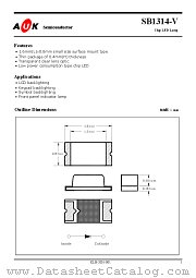 SB1314-V datasheet pdf AUK Corp