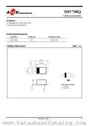 SDV708Q datasheet pdf AUK Corp