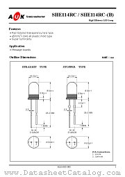 SHE114RC-(B) datasheet pdf AUK Corp
