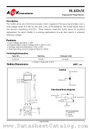 SL432XM datasheet pdf AUK Corp