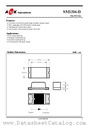 SM1316-D datasheet pdf AUK Corp