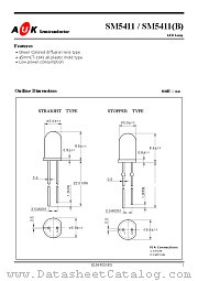SM5411(B) datasheet pdf AUK Corp