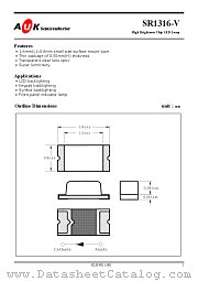 SR1316-V datasheet pdf AUK Corp