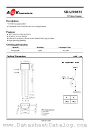 SRA2202M datasheet pdf AUK Corp