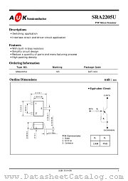 SRA2205U datasheet pdf AUK Corp
