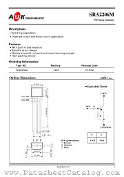 SRA2206M datasheet pdf AUK Corp