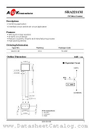 SRA2211M datasheet pdf AUK Corp