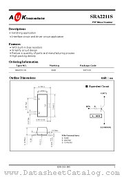 SRA2211S datasheet pdf AUK Corp