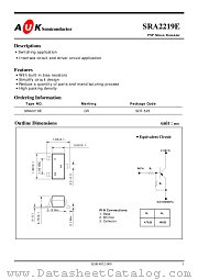 SRA2219E datasheet pdf AUK Corp