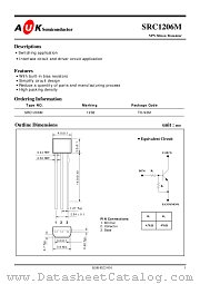 SRC1206M datasheet pdf AUK Corp