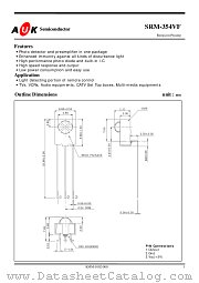 SRM354VF datasheet pdf AUK Corp