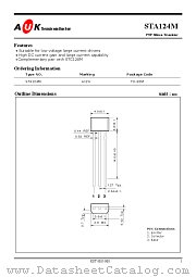 STA124M datasheet pdf AUK Corp