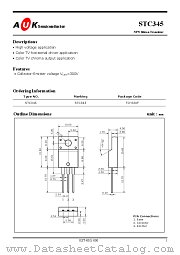 STC345 datasheet pdf AUK Corp