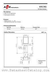 STC352 datasheet pdf AUK Corp