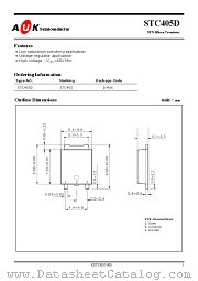 STC405D datasheet pdf AUK Corp