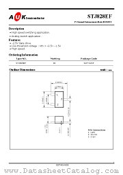 STJ828EF datasheet pdf AUK Corp