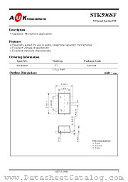 STK596SF datasheet pdf AUK Corp