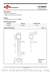 STS8050 datasheet pdf AUK Corp