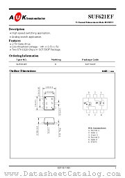 SUF621EF datasheet pdf AUK Corp